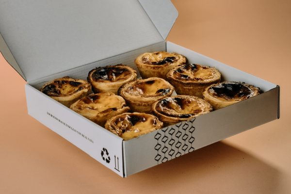 Caja de 9 pasteles de nata - Imagen 2